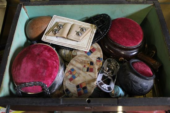 Box buckles, etc.